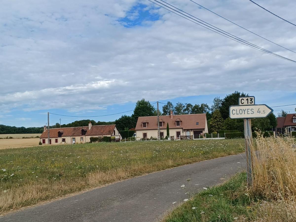Gites Les Terriers Saint-Jean-Froidmentel Dış mekan fotoğraf